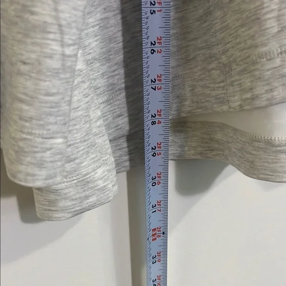 NWT Cable & Gauge Super Soft Gray Hoodie Shirt, Womens Plus 3X - Picture 7 of 8